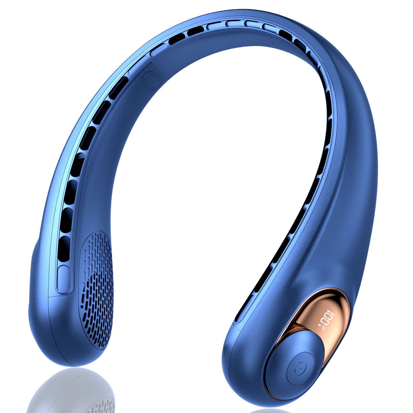 ZenAirFy™ 静かで快適な冷却体験！USB充電式ミニネックファン（長時間バッテリー搭載）