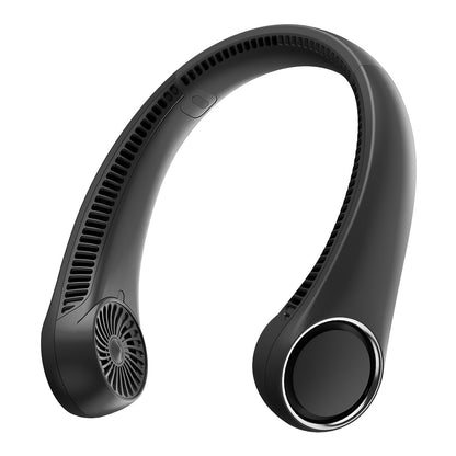 ZenAirFy™ 静かで快適な冷却体験！USB充電式ミニネックファン（長時間バッテリー搭載）
