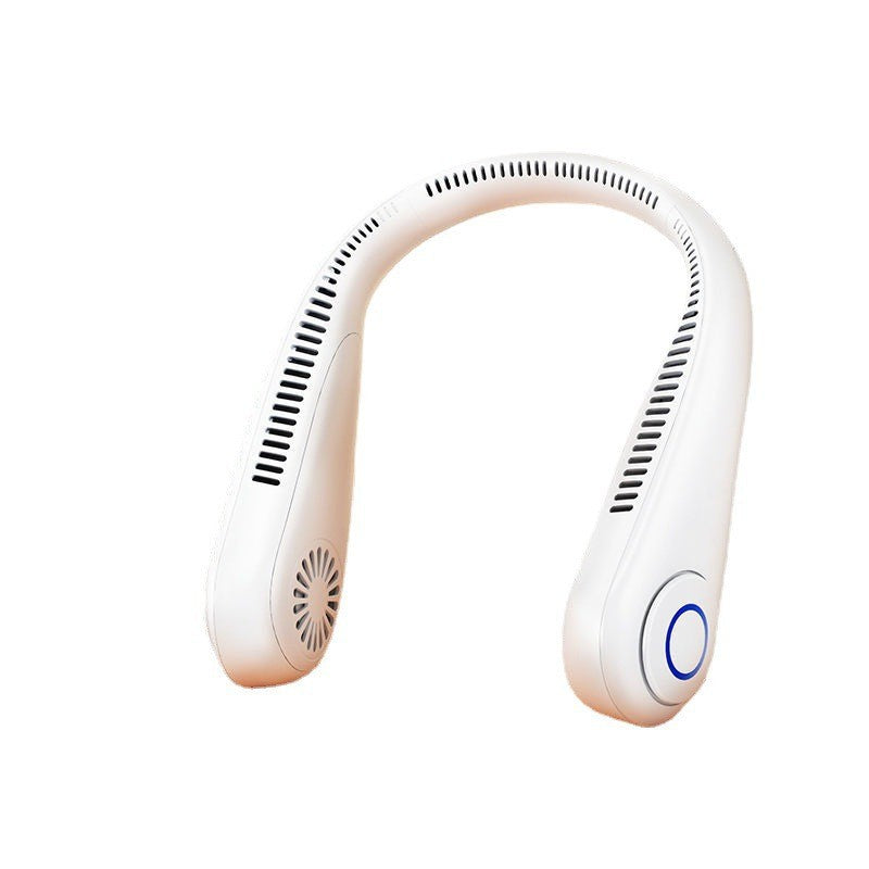 ZenAirFy™ 静かで快適な冷却体験！USB充電式ミニネックファン（長時間バッテリー搭載）