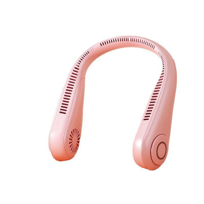ZenAirFy™ 静かで快適な冷却体験！USB充電式ミニネックファン（長時間バッテリー搭載）