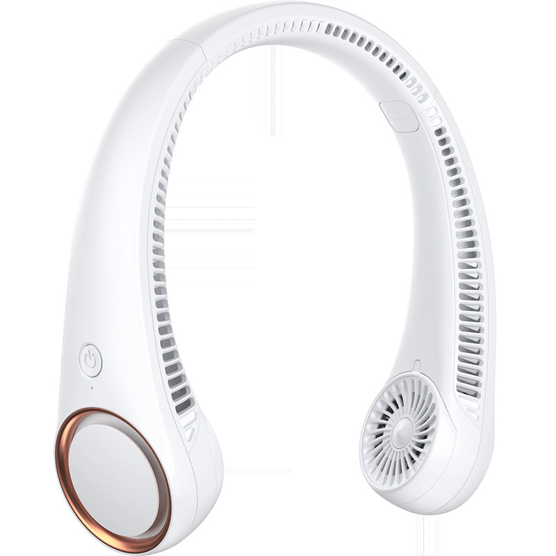 ZenAirFy™ 静かで快適な冷却体験！USB充電式ミニネックファン（長時間バッテリー搭載）
