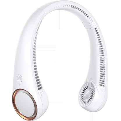 ZenAirFy™ 静かで快適な冷却体験！USB充電式ミニネックファン（長時間バッテリー搭載）
