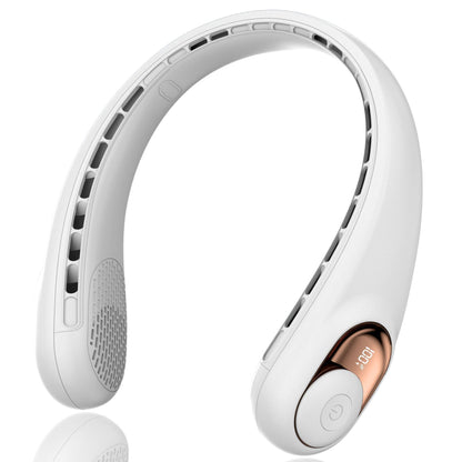 ZenAirFy™ 静かで快適な冷却体験！USB充電式ミニネックファン（長時間バッテリー搭載）